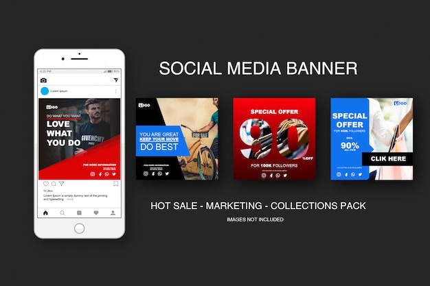 Banner Sale Instagram Collecties Pakket