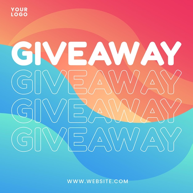 Banner Social Media Giveaway Hoofdprijs