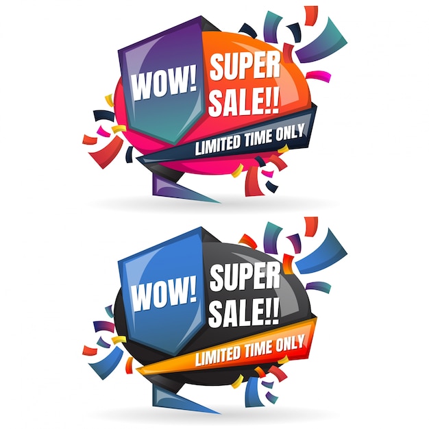 Vector banner special background sale business sales