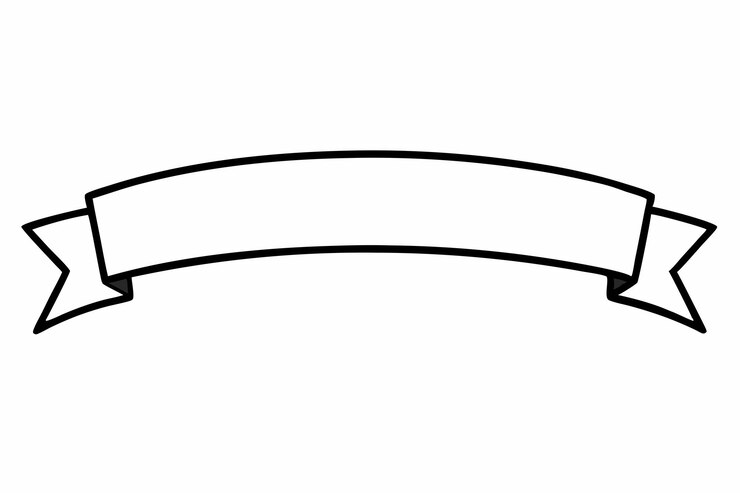 Vector banner sticker vector line art