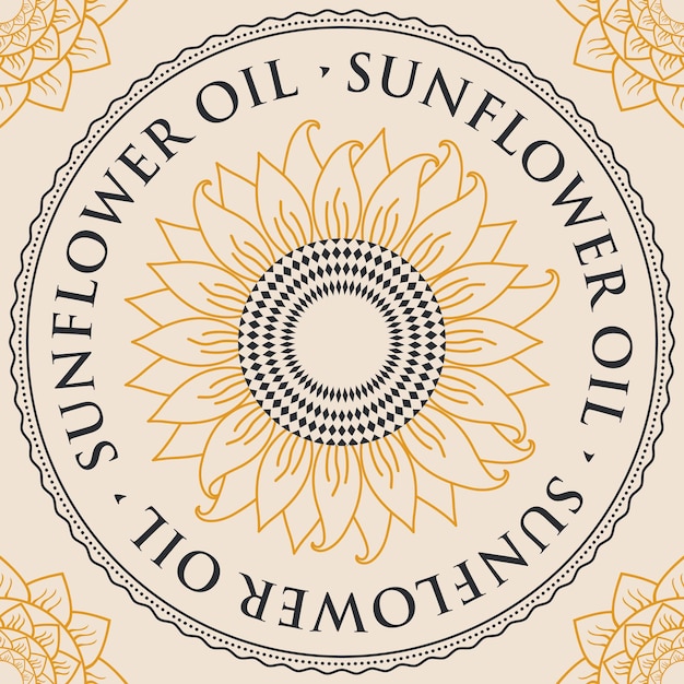 banner for sunflower oil