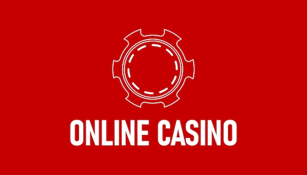 Banner van sociale media van het casino