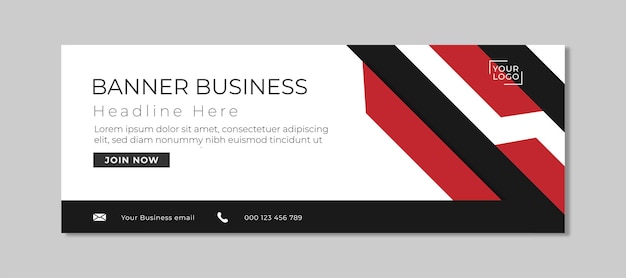 Banner vector ontwerp moderne abstracte ontwerpsjabloon