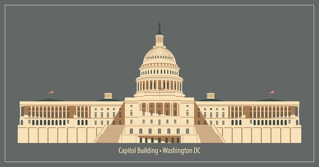 banner with capitol building