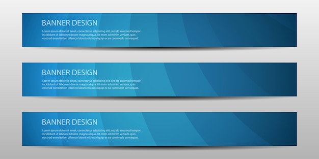 Banner con sfondo astratto geometrico