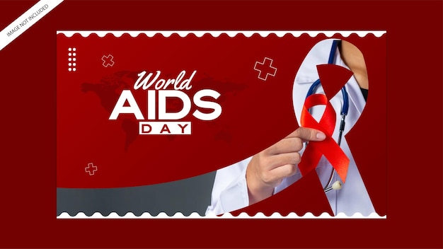 Banner World Aids Day Template