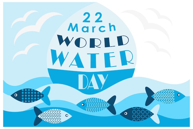 Banner of the world water resources day