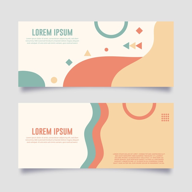 Bannermalplaatje Abstracte achtergrond voor ontwerp bedrijfsonderwijs advertentieillustratie