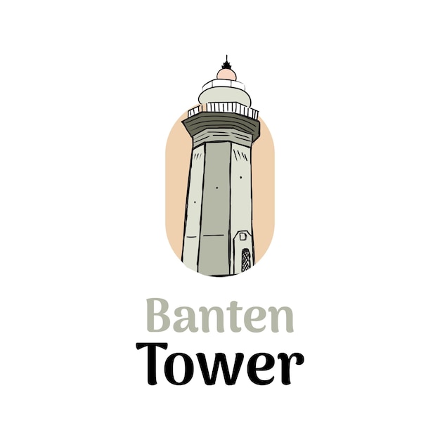 Vettore torre banten