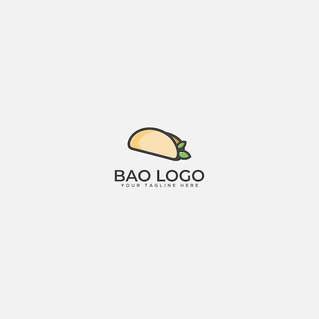 bao logo Chinees eten en restaurant