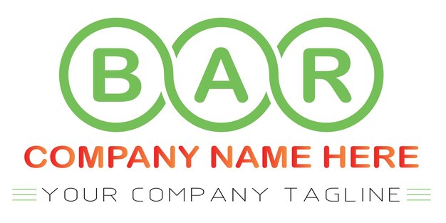 BAR brief logo ontwerp