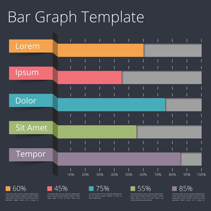 Vector bar graph