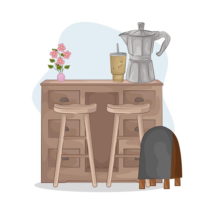 Vector bar tabble