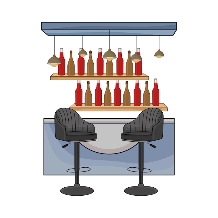 Vector bar tabble