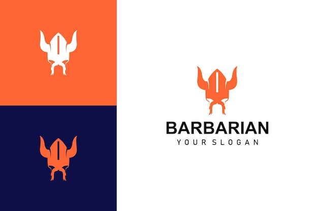 barbaiaans logo-ontwerp en pictogrammen