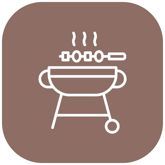 Barbecue grill Vector Illustration