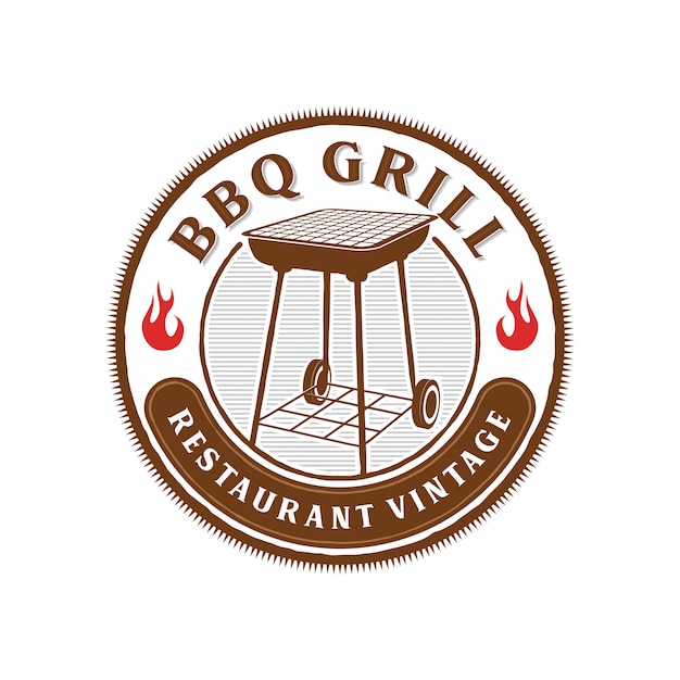 Barbecue logo for restaurant 