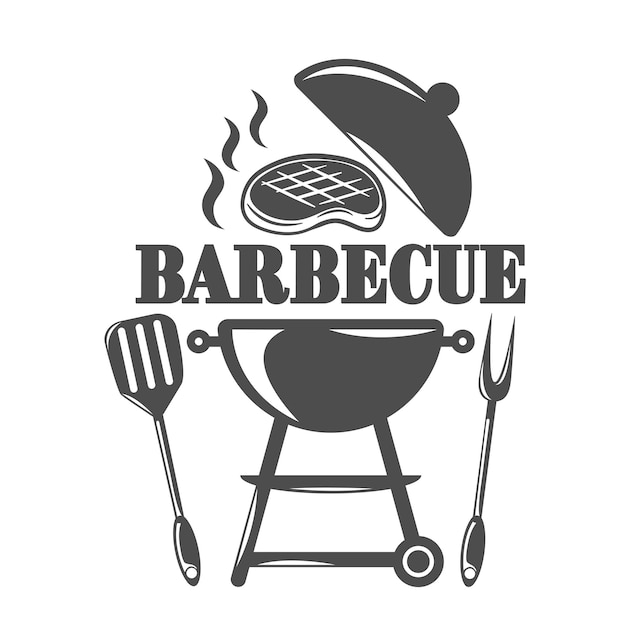 Barbecue motiverende slogan inscriptie vector barbecue citaten