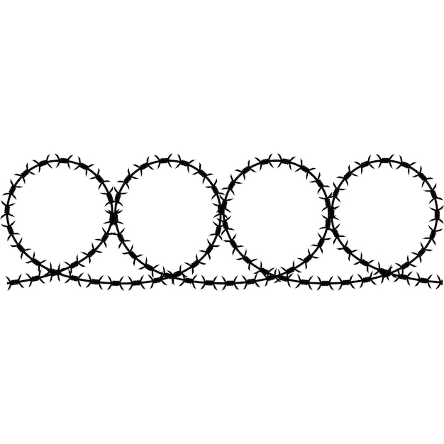 Barbed wire icon