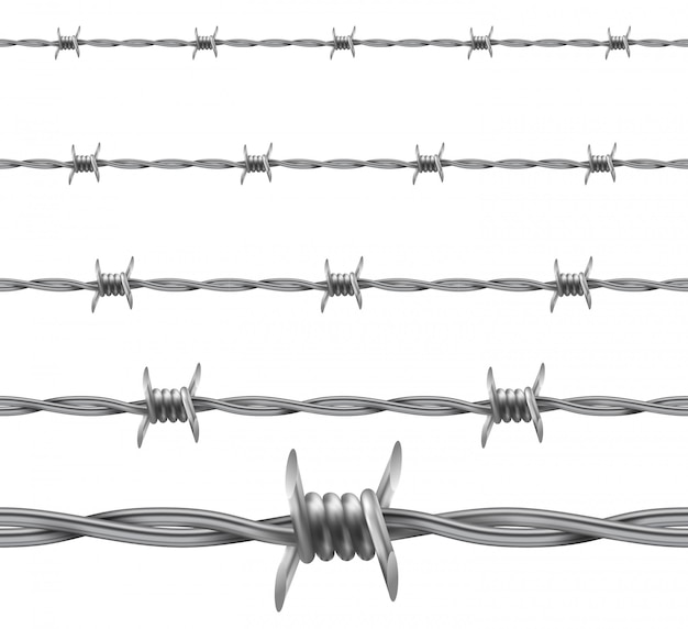 Barbed wire