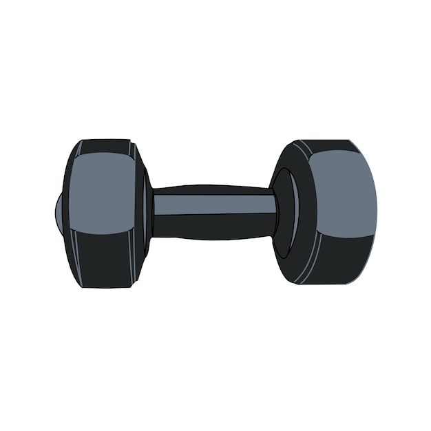 Barbell Sports Property tool flat design graphic 2d HD