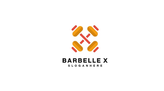 Barbelle logo gradient colorful