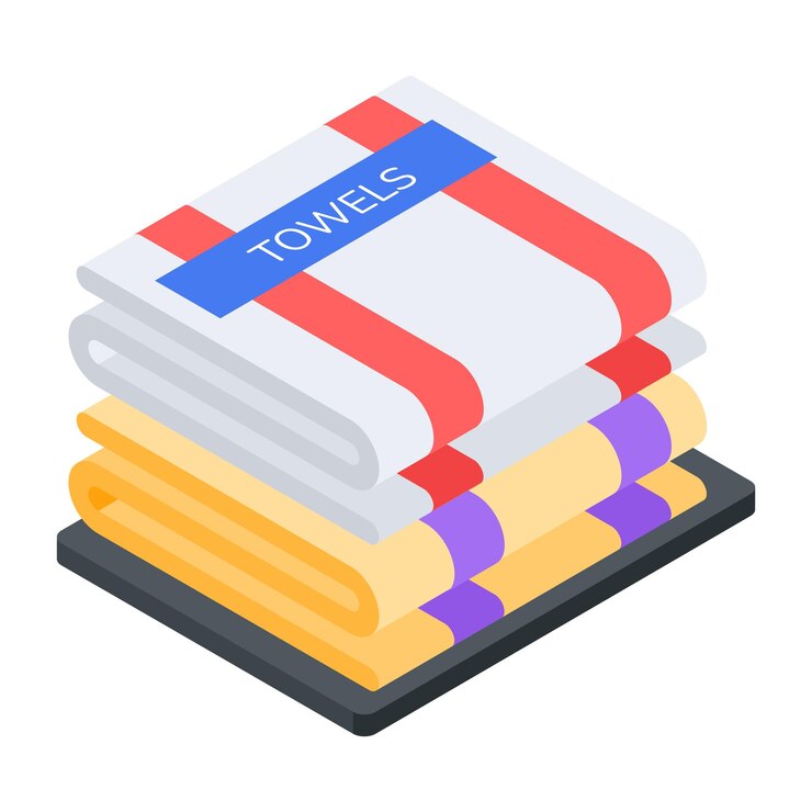 Vector barber accessories isometric icon