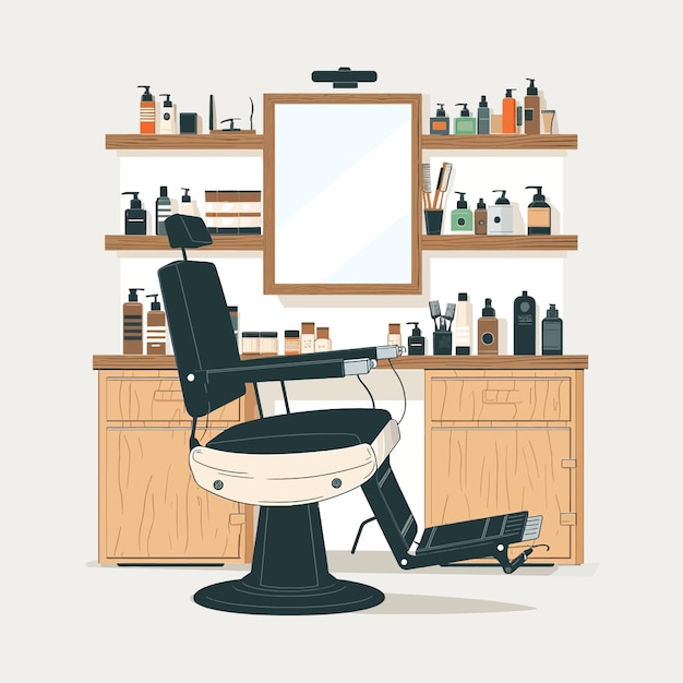 Barber Shop Interior 13