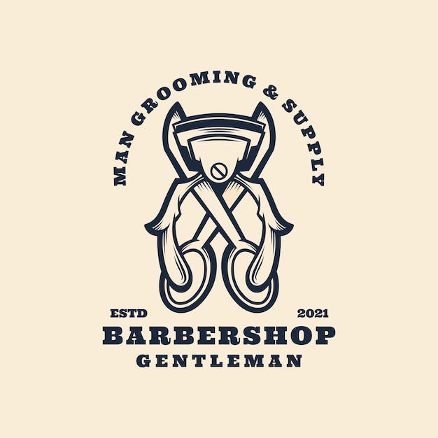 Barber shop logo