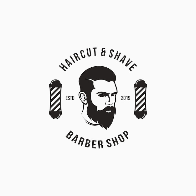 Barber shop logo