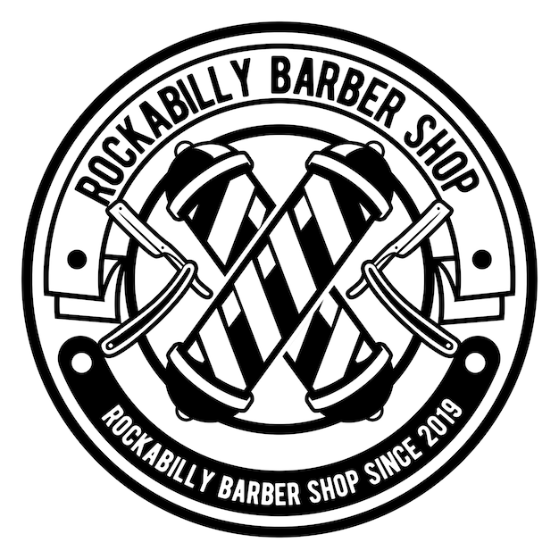 Barber shop logo