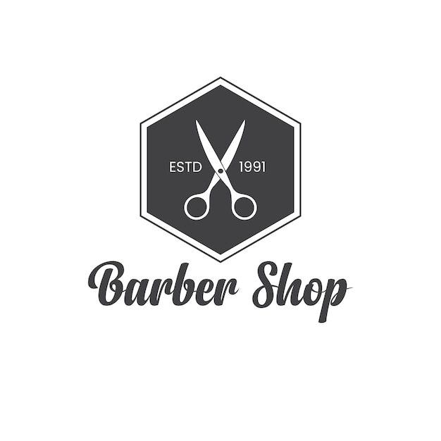 Логотип парикмахерского магазина