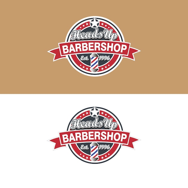 barber shop logo