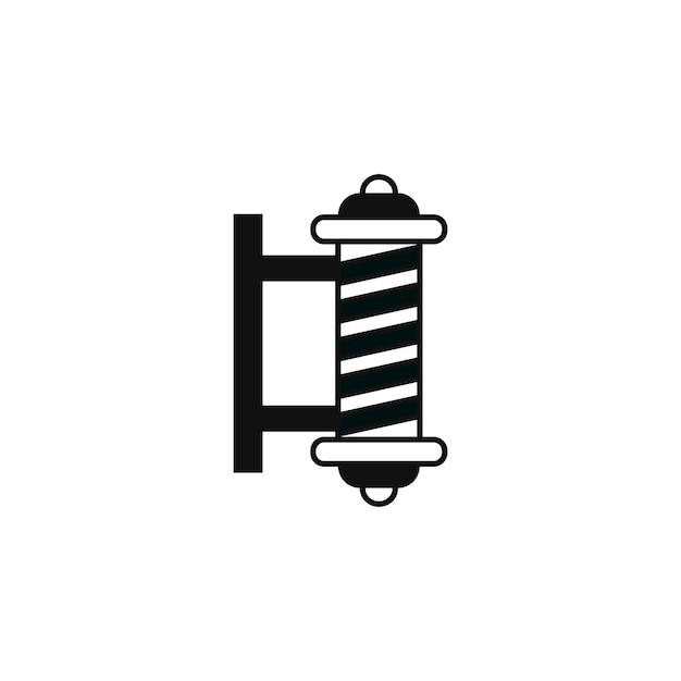 barber shop vector type icon