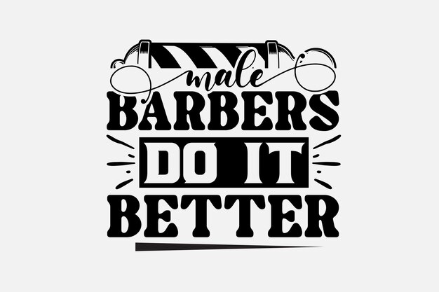 barber svg design