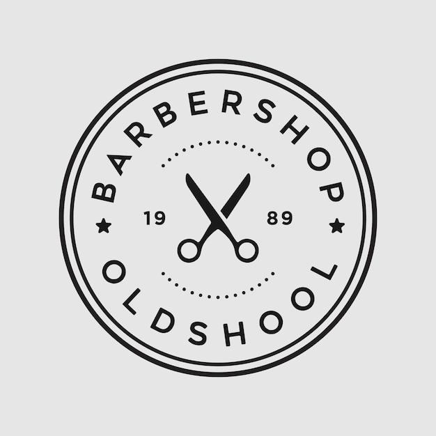 Barber vintage logo