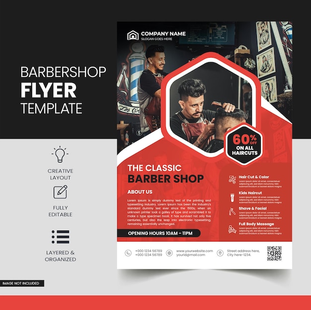 Barbershop Flyer Template