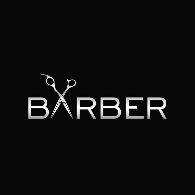 Barbershop Logo ontwerpsjabloon