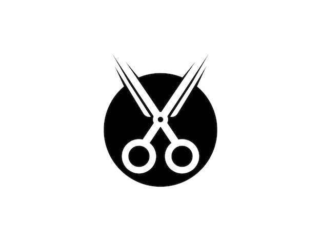 Векторный дизайн логотипа парикмахерской