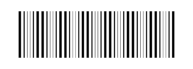 Vector barcode icon