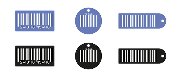 Vector a barcode is a specific type of graphical code that contains information about a product or item in the form of varyingwidth bars and spaces barcode product coding item identification