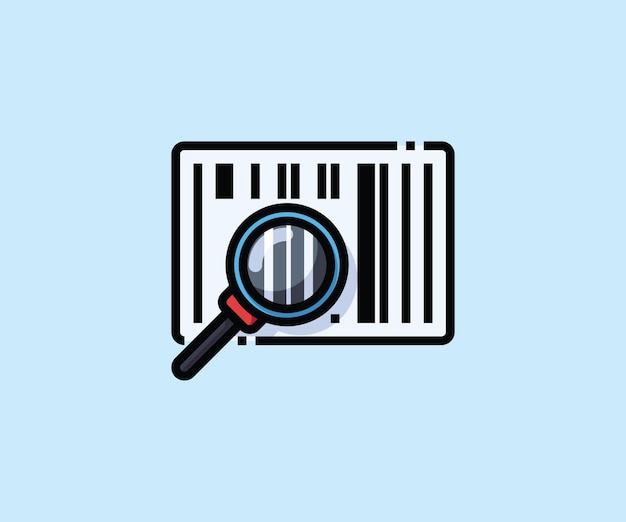 barcode vector icon design