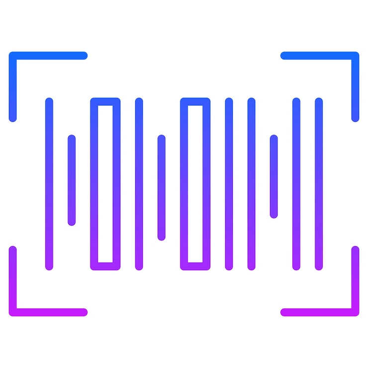 Vector barcode vector illustration