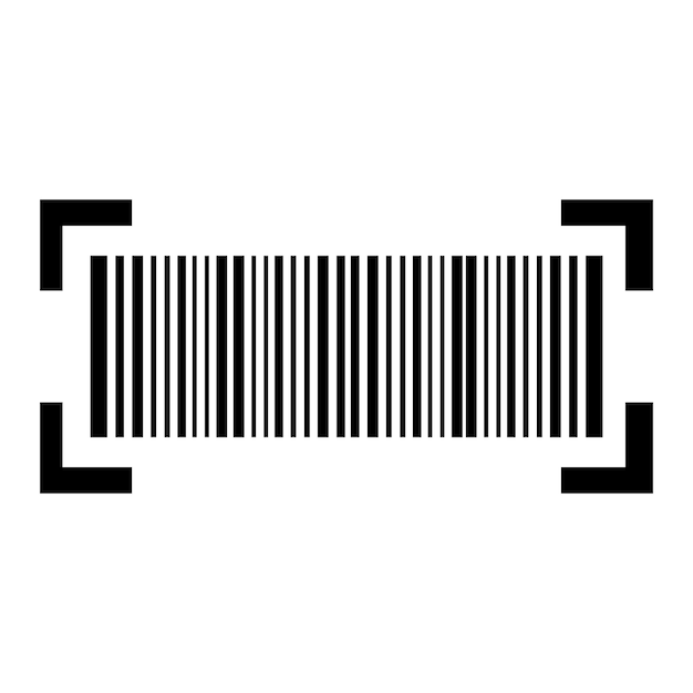 barcodes icon logo vector ontwerp sjabloon