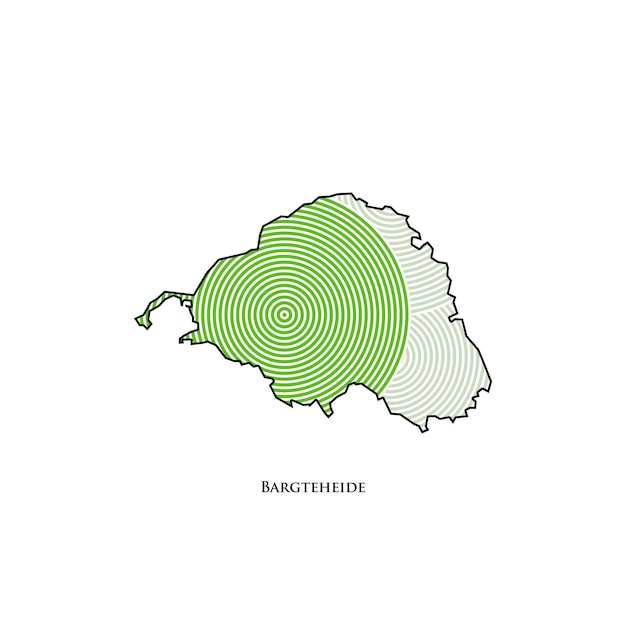 Bargteheide 지도 세계 지도 국제 터 템플릿 독일 지역 실루 터