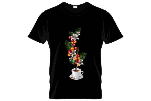바리스타 커피 티셔츠 디자인 또는 바리스타 커피 포스터 디자인 또는 바리스타 셔츠 디자인, 인용문