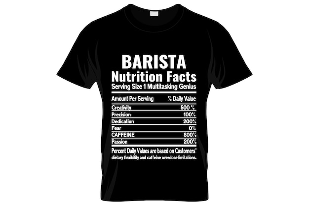 Barista Coffee t-shirt design of Barista Coffee poster design of Barista shirt design, citaten zeggen