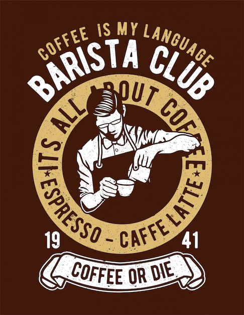 Vettore barista