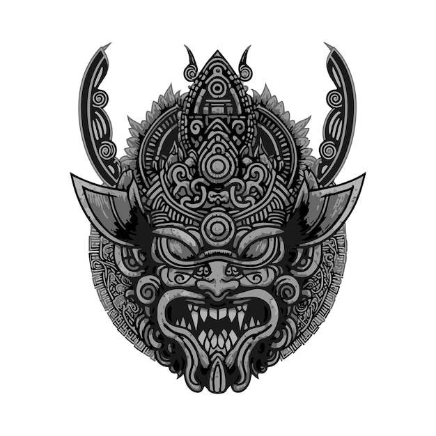 Barong demon god ornament