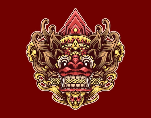Barong Illustration design